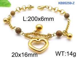 Stainless Steel Gold-plating Bracelet