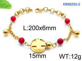 Stainless Steel Gold-plating Bracelet