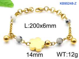 Stainless Steel Gold-plating Bracelet