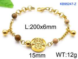 Stainless Steel Gold-plating Bracelet