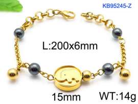 Stainless Steel Gold-plating Bracelet