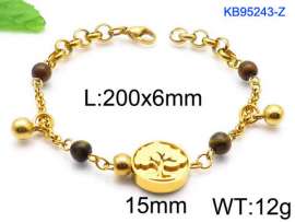 Stainless Steel Gold-plating Bracelet