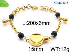 Stainless Steel Gold-plating Bracelet