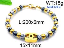 Stainless Steel Gold-plating Bracelet