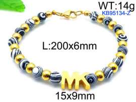 Stainless Steel Gold-plating Bracelet