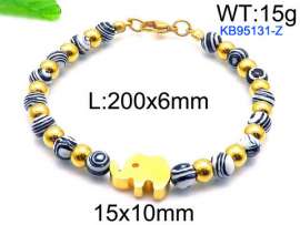 Stainless Steel Gold-plating Bracelet