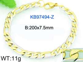 Stainless Steel Gold-plating Bracelet