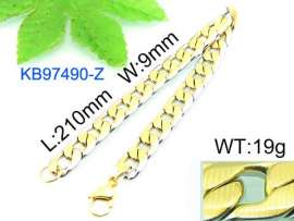 Stainless Steel Gold-plating Bracelet