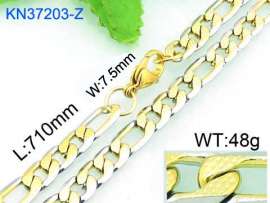 SS Gold-Plating Necklace