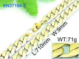 SS Gold-Plating Necklace