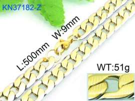 SS Gold-Plating Necklace