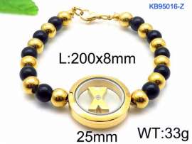 Stainless Steel Gold-plating Bracelet