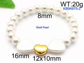 Shell Pearl Bracelets