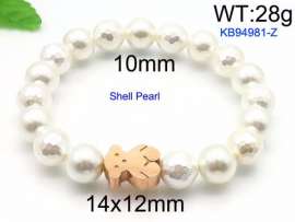 Shell Pearl Bracelets