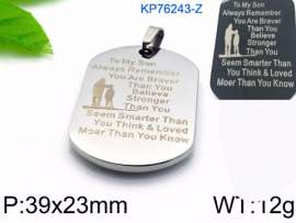 Stainless Steel Popular Pendant