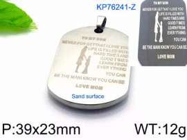 Stainless Steel Popular Pendant