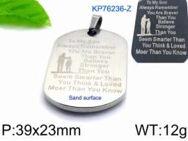 Stainless Steel Popular Pendant