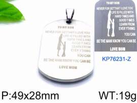 Stainless Steel Popular Pendant