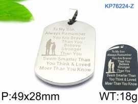 Stainless Steel Popular Pendant