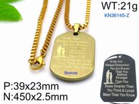SS Gold-Plating Necklace