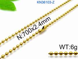 Staineless Steel Small Gold-plating Chain