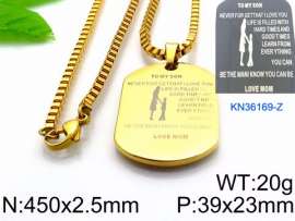 SS Gold-Plating Necklace