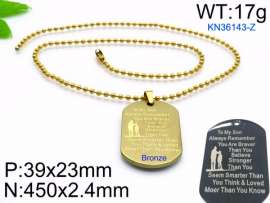 SS Gold-Plating Necklace