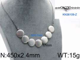 Shell Pearl Necklaces