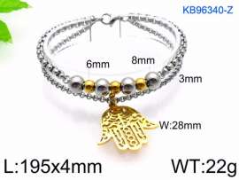 Stainless Steel Gold-plating Bracelet