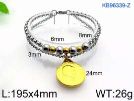 Stainless Steel Gold-plating Bracelet