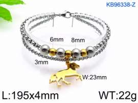 Stainless Steel Gold-plating Bracelet