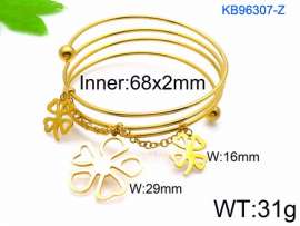 Stainless Steel Gold-plating Bangle