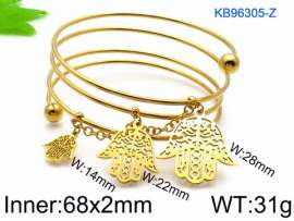 Stainless Steel Gold-plating Bangle