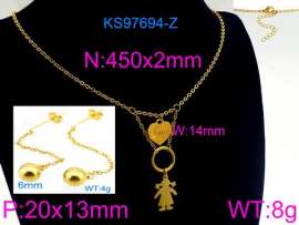 SS Jewelry Set(Most Women)