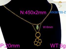 SS Gold-Plating Necklace