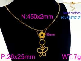 SS Gold-Plating Necklace