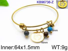 Stainless Steel Gold-plating Bangle