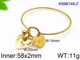 Stainless Steel Gold-plating Bangle