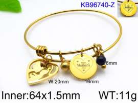 Stainless Steel Gold-plating Bangle