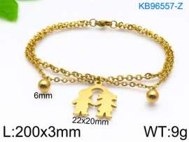 Stainless Steel Gold-plating Bracelet