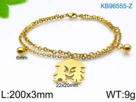 Stainless Steel Gold-plating Bracelet