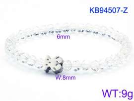 Stainless Steel Crystal Bracelet