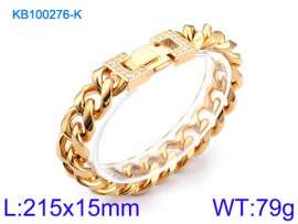 Stainless Steel Gold-plating Bracelet