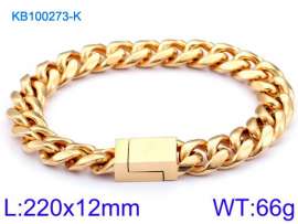 Stainless Steel Gold-plating Bracelet