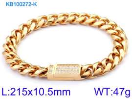 Stainless Steel Gold-plating Bracelet