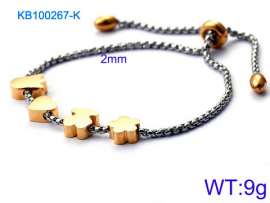 Stainless Steel Gold-plating Bracelet