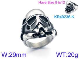 Stainless Skull Ring