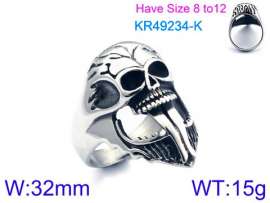 Stainless Skull Ring