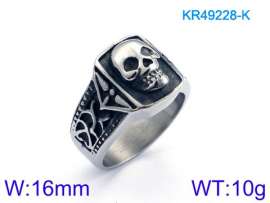 Stainless Skull Ring