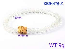 Stainless Steel Crystal Bracelet